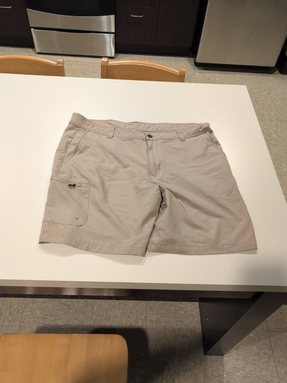 Magellan‎ Pants Mens Sz40 Beige Shorts Fishing Water Repellent Solid Cargo